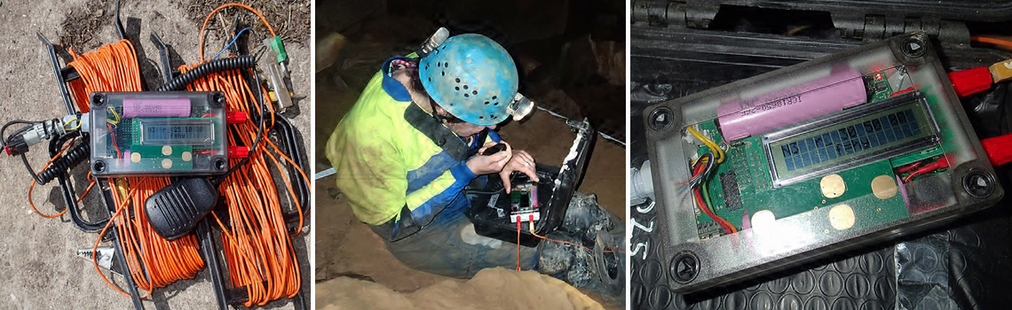 Nicola 3 Radios (Pictures: Mendip Cave Rescue)