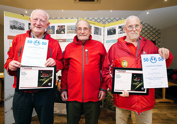 50 Year service award recipients